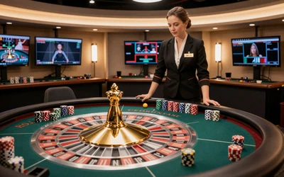 Live Roulette mit echtem Dealer im Yep Casino Live Casino Studio