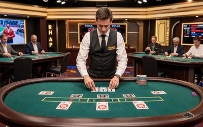 Live Blackjack mit professionellem Dealer am gr&uuml;nen Tisch im Yep Casino